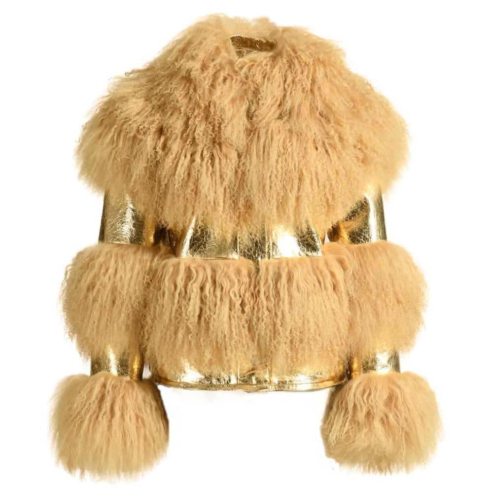 Abrigo SOHO desmontable (gold)