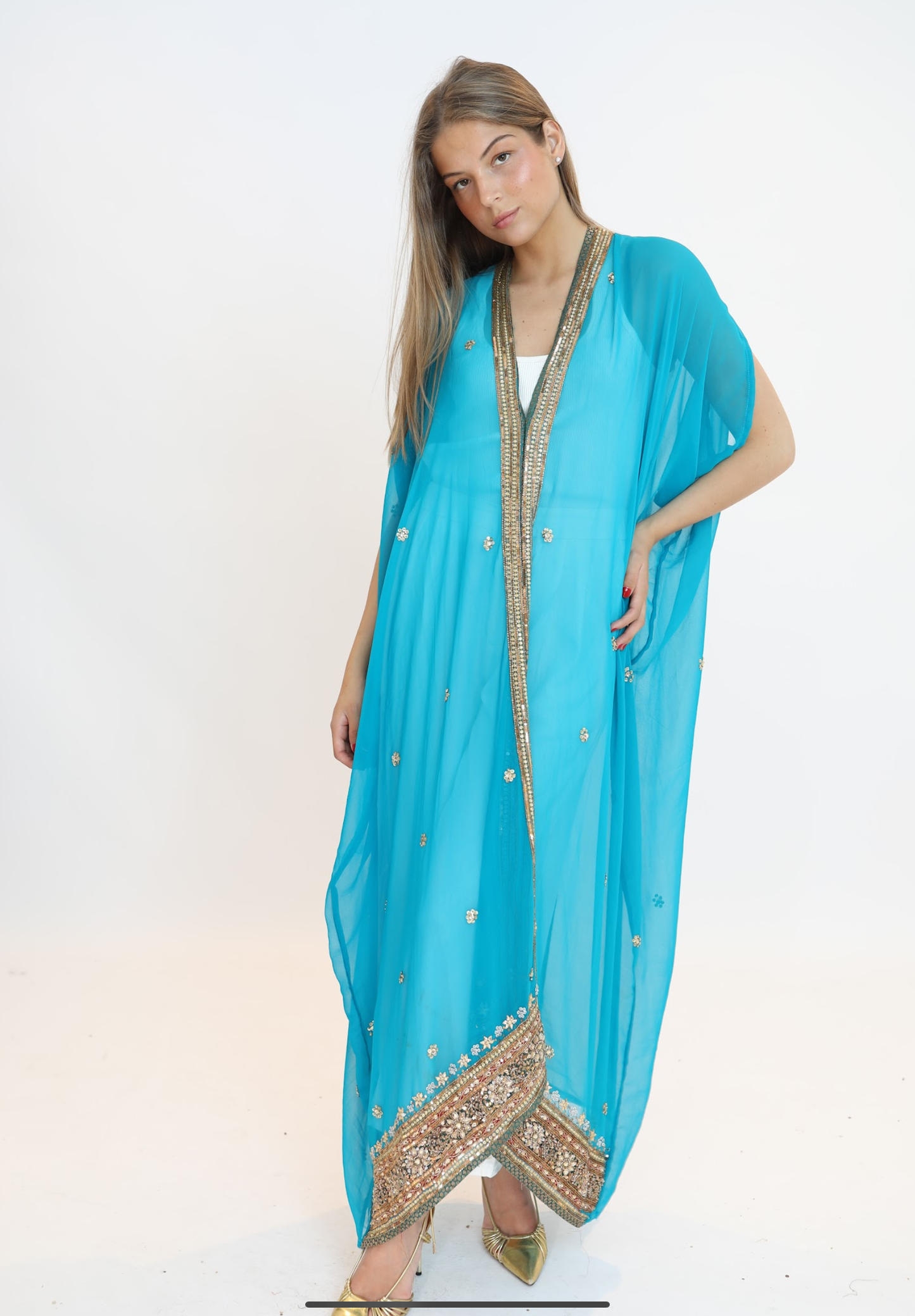 Casaca joya azul 165
