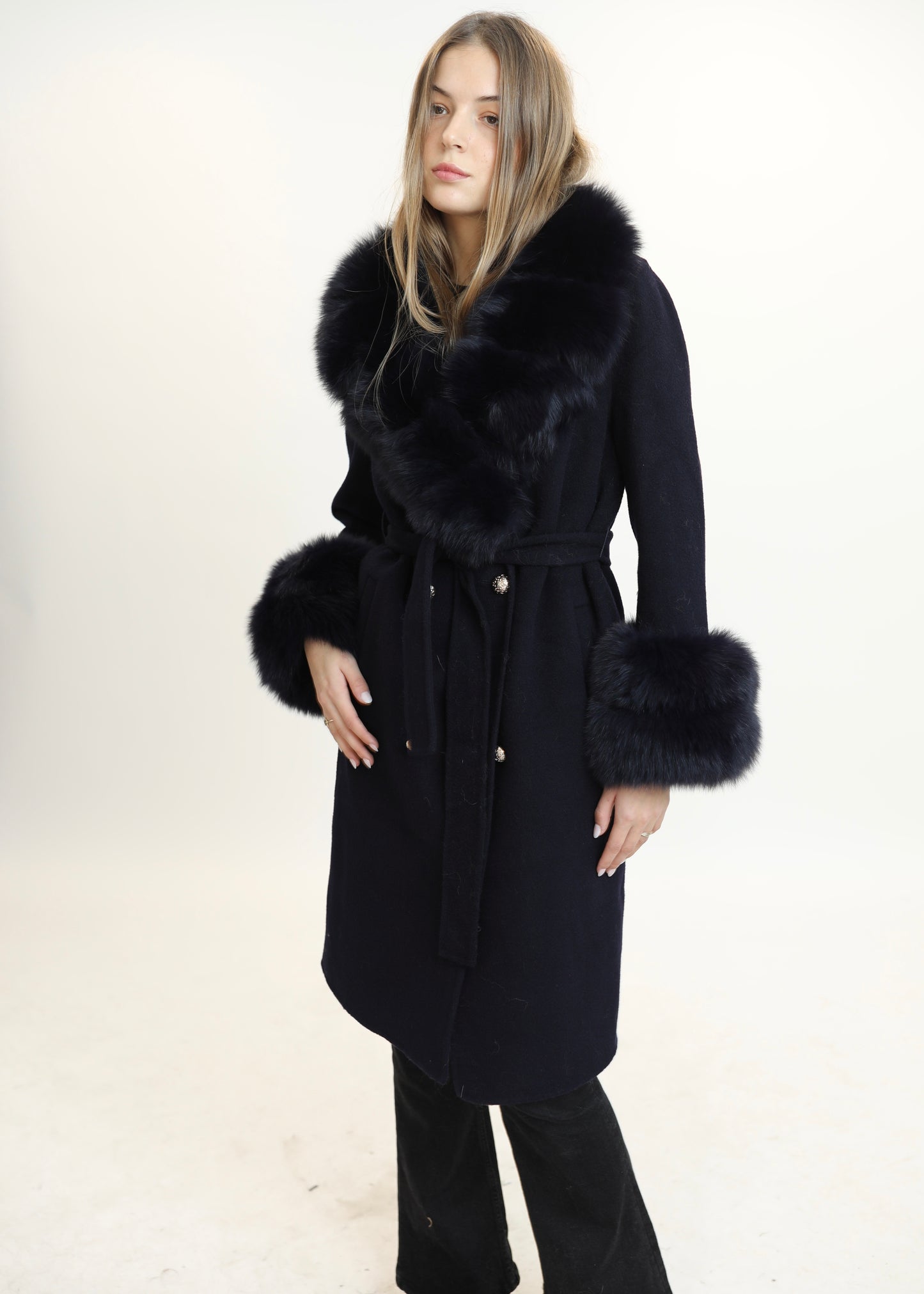 Abrigo FLORENCIA (azul noche)