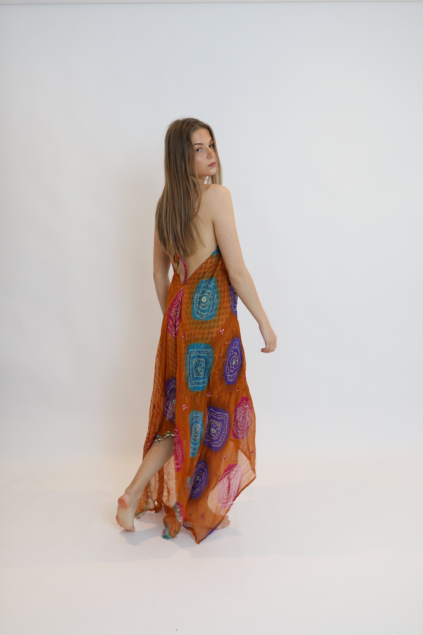 Vestido joya multicolor 165