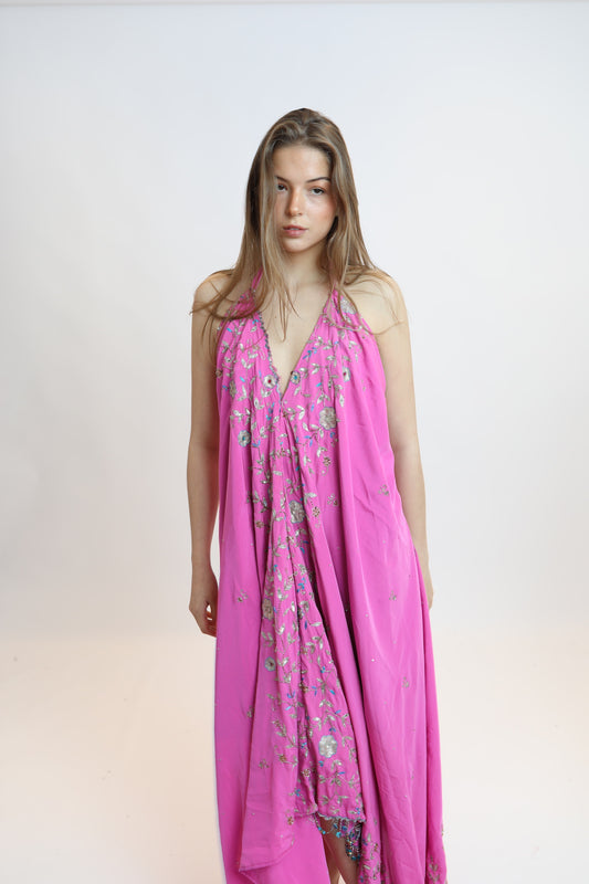Vestido joya rosa 142