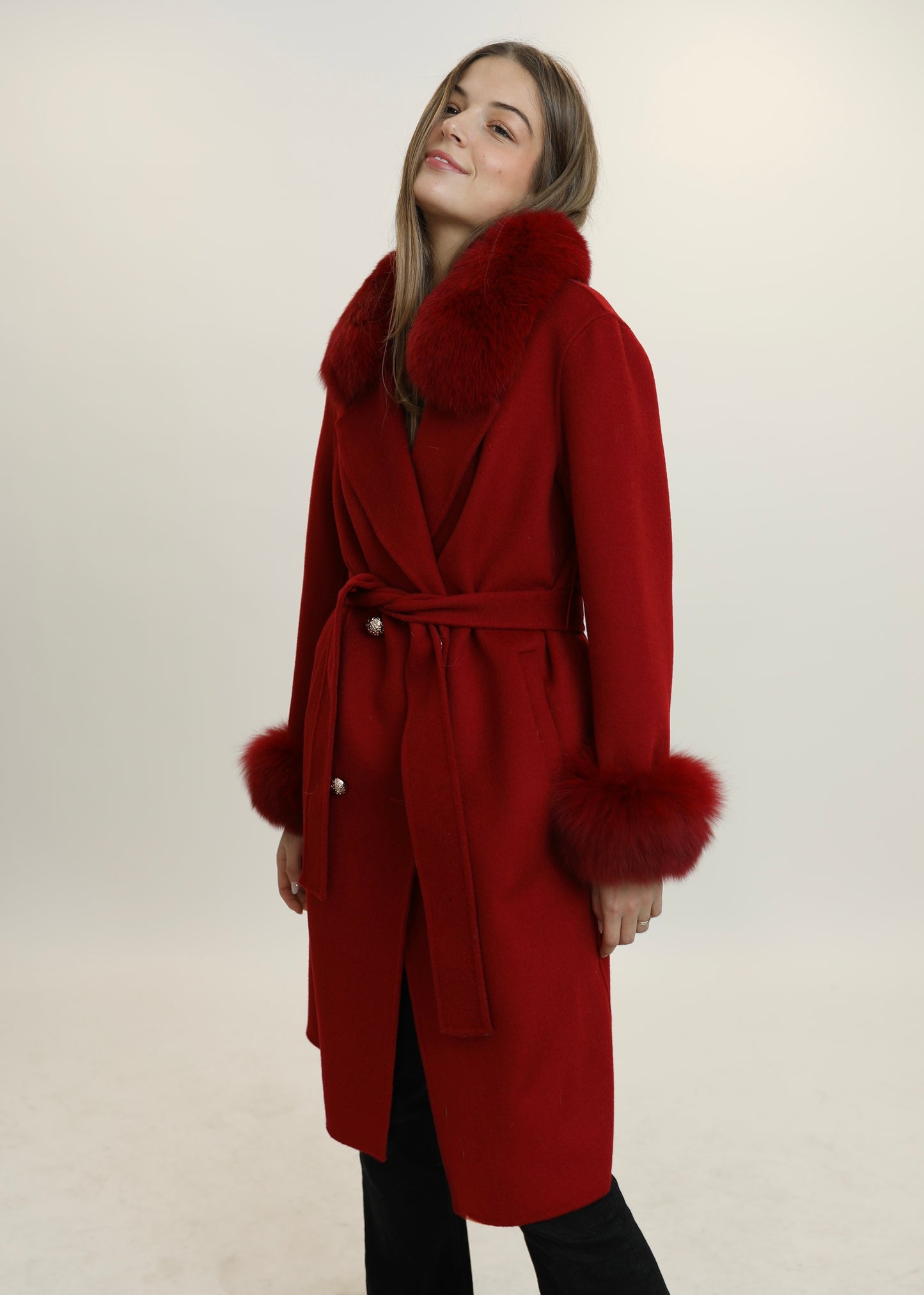 Abrigo TRASTEVERE (rojo)