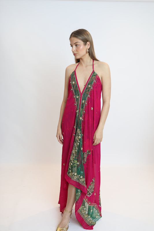 Vestido joya rojo 273