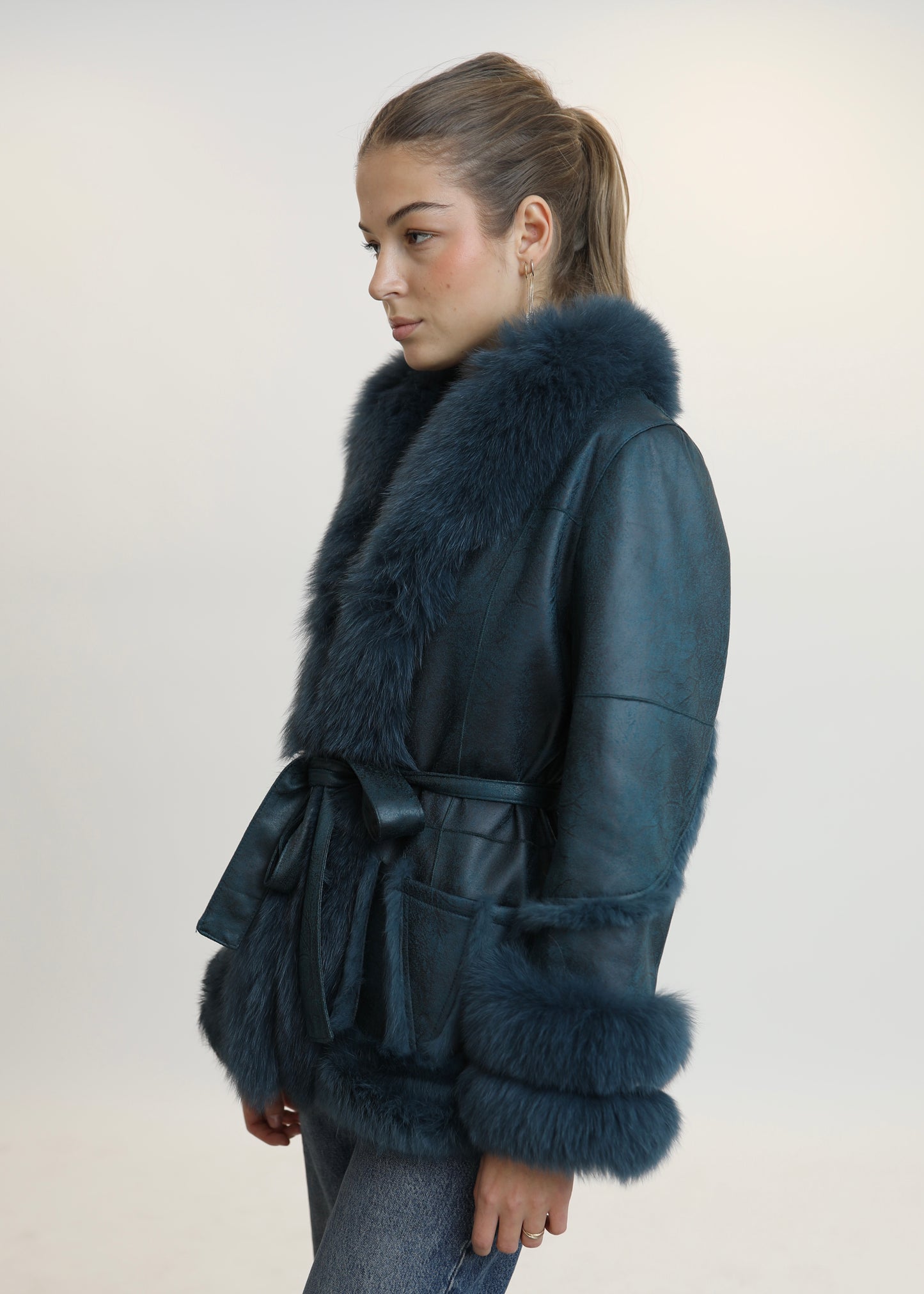 Abrigo  BABY BUDAPEST (azul)