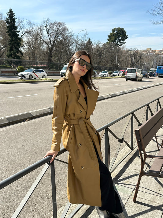 Gabardina Cris verde