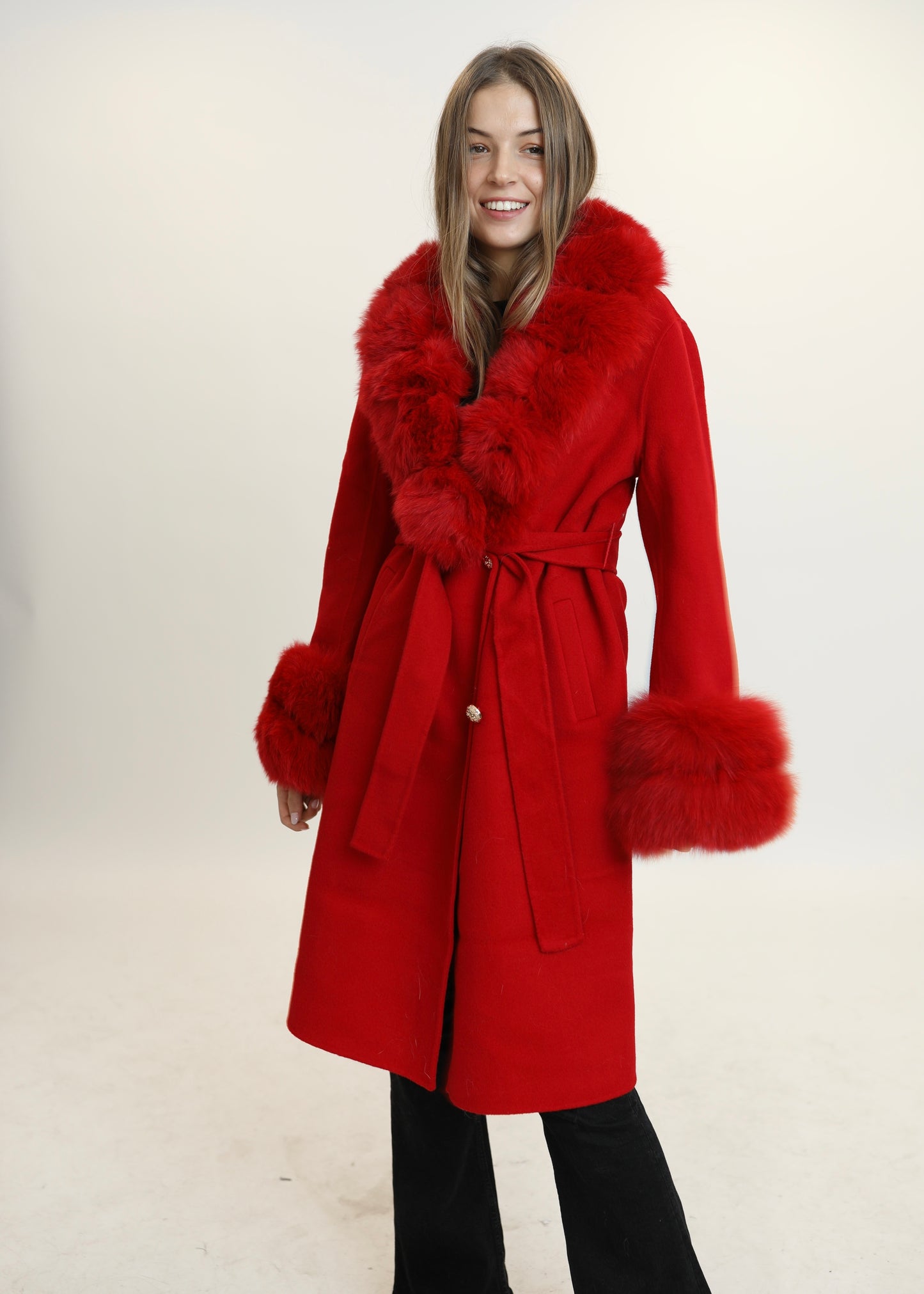 Abrigo FLORENCIA (rojo)