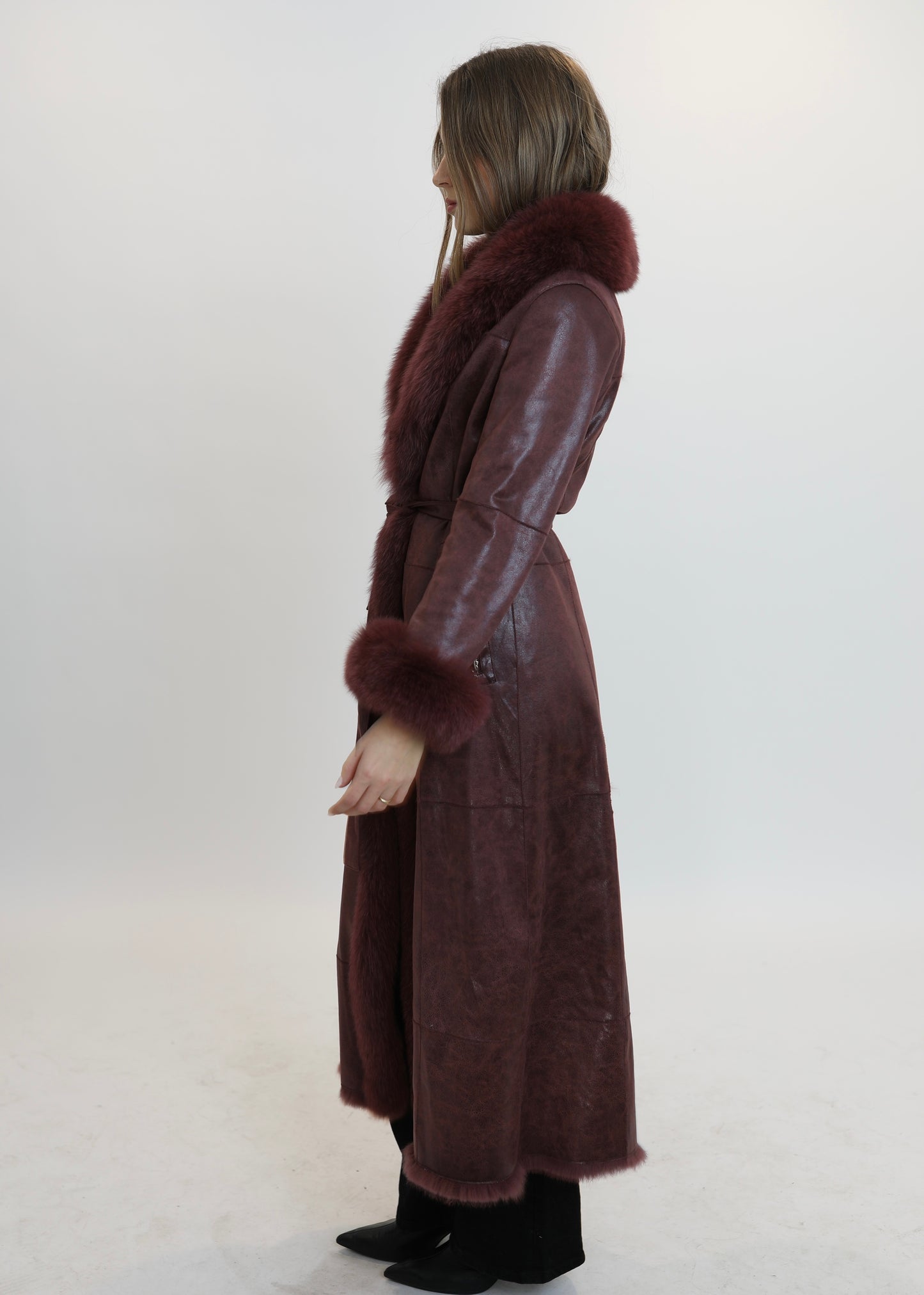 Abrigo ELEGANCE granate