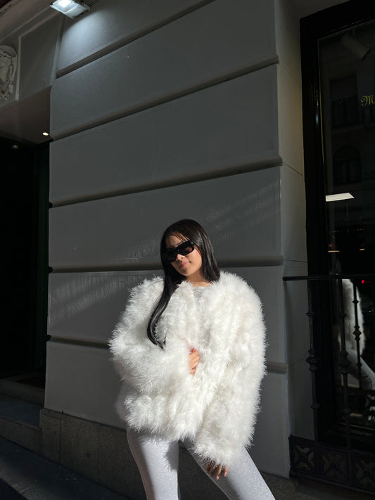 White Dragonfly Coat