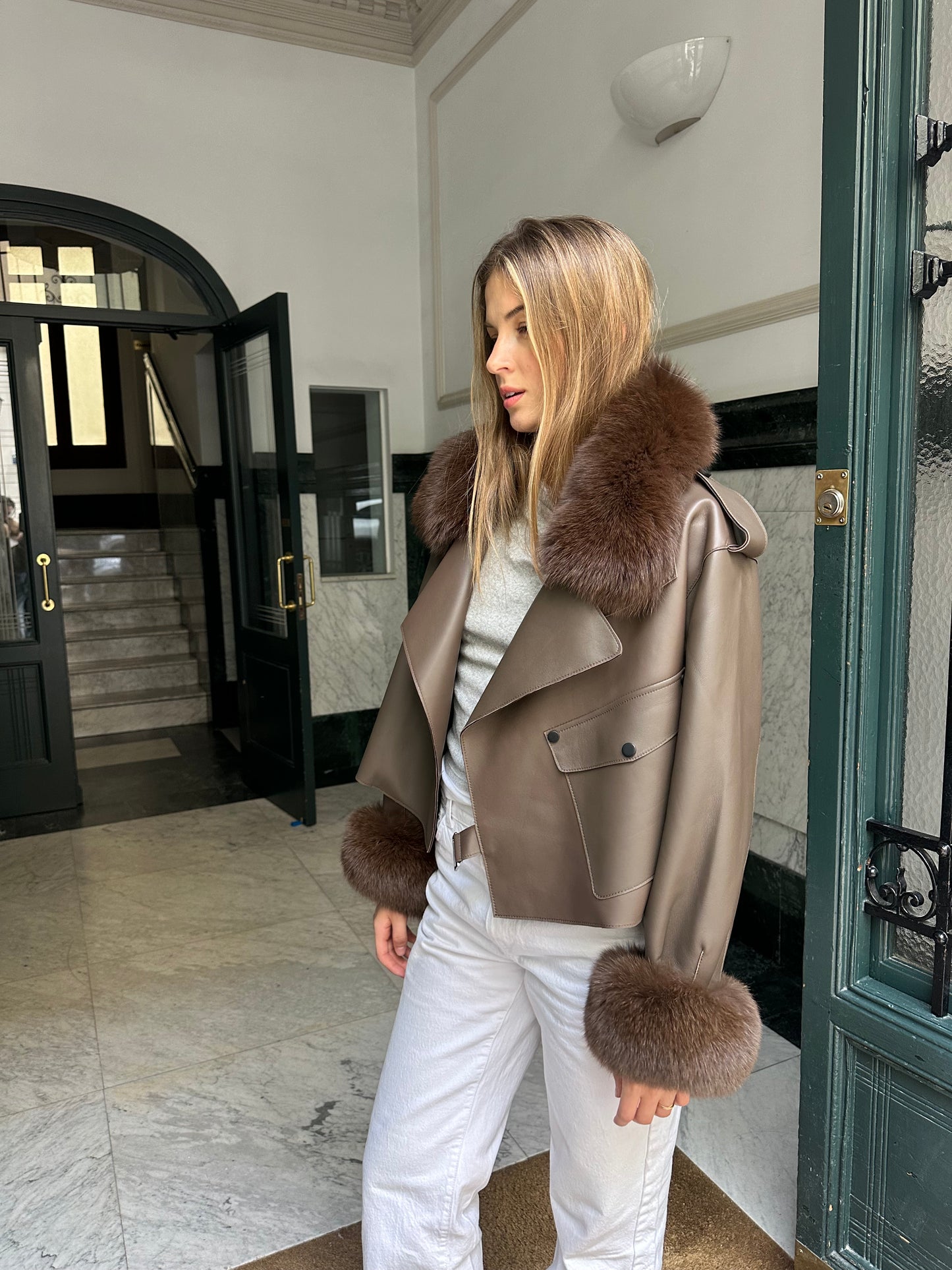 Chaqueta TRIBECA (marrón)