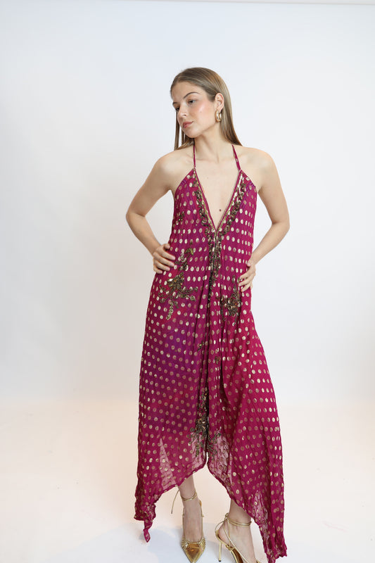 Vestido joya rosa 252
