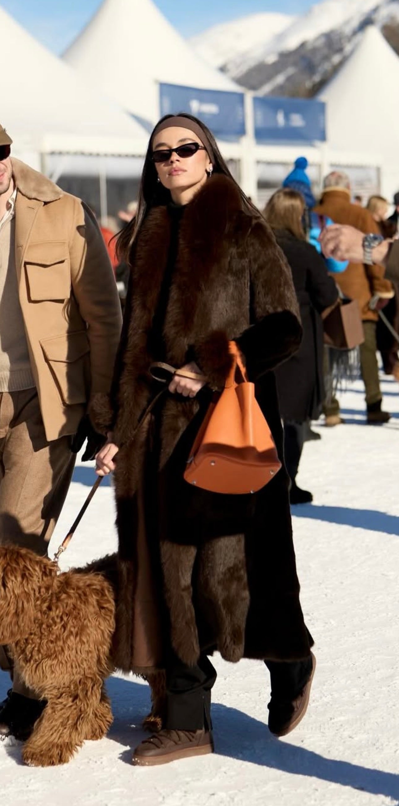 Abrigo BUDAPEST (marrón)