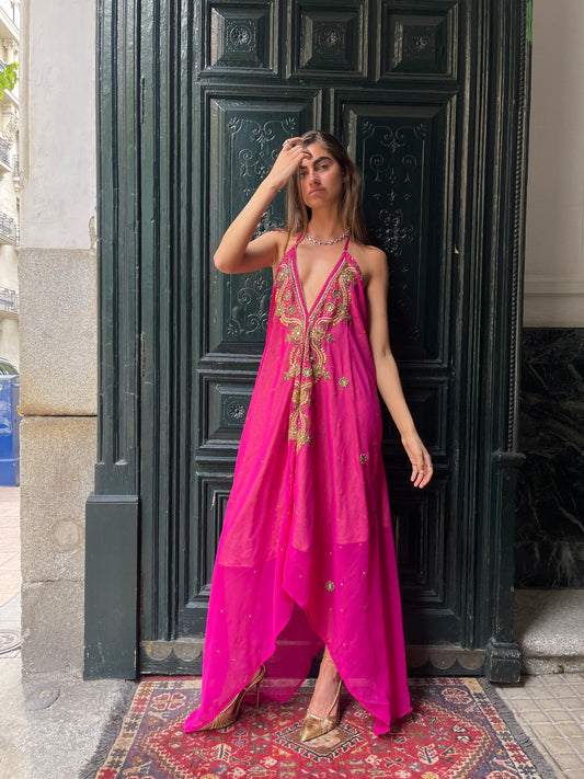 Pink Jewel Dress