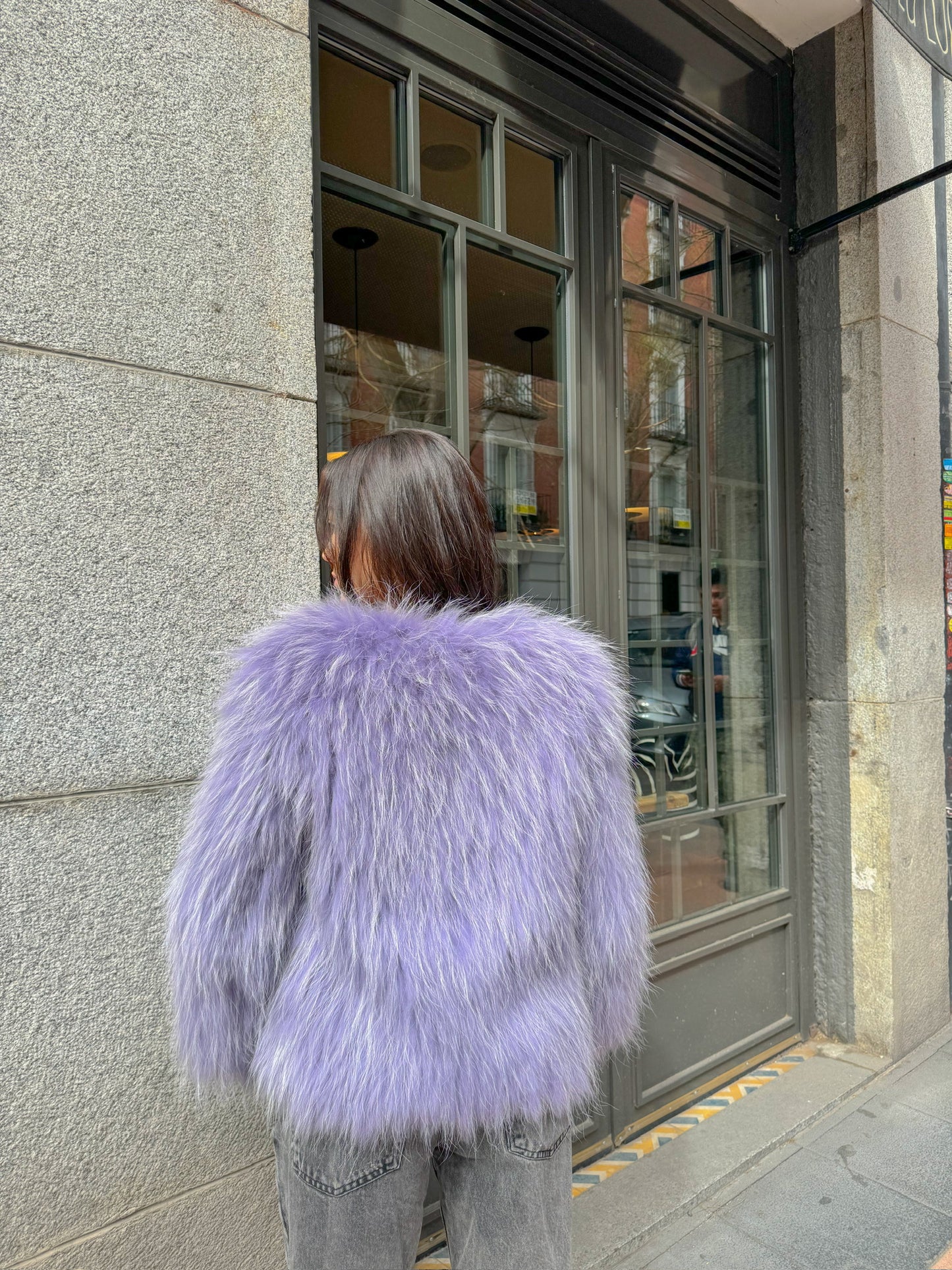 Lilac fly coat